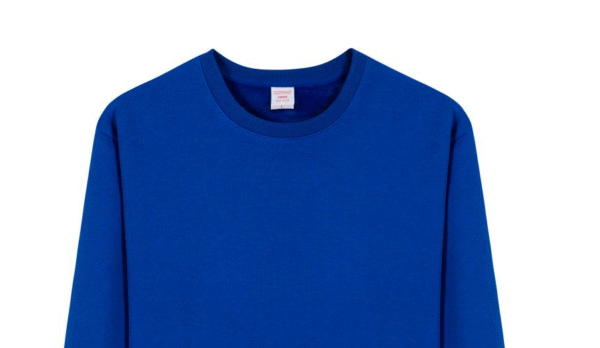 2025 New Blue Round-neck hoodie - Image 4