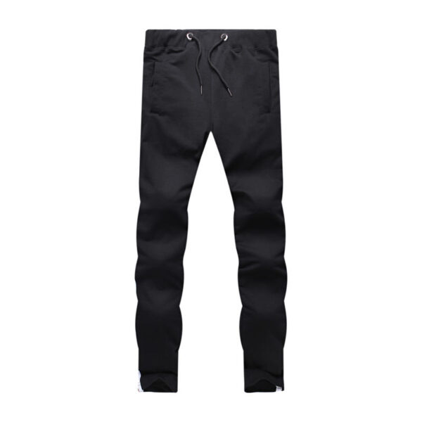 2025 New Leisure black Elastic sports pants