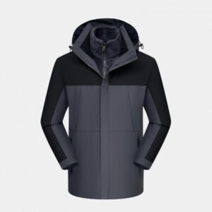 2025 New Grey Windbreaker