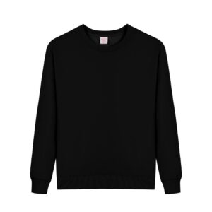 2025 New Black Round-neck hoodie
