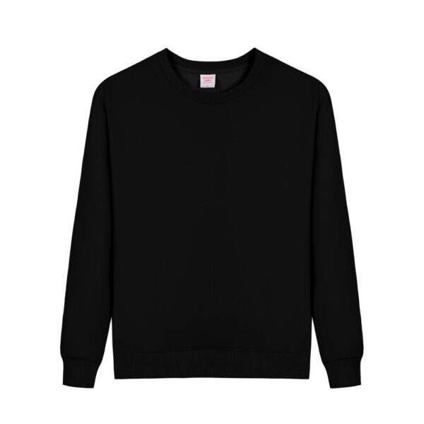 2025 New Black Round-neck hoodie