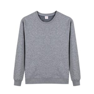 2025 New Grey Round-neck hoodie