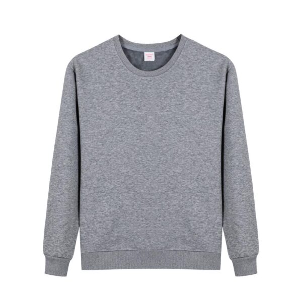 2025 New Grey Round-neck hoodie