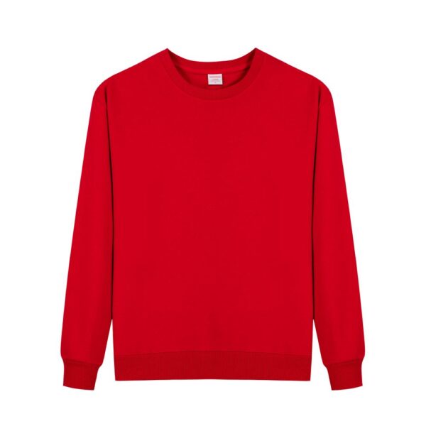 2025 New Red Round-neck hoodie