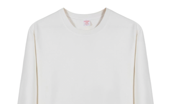 2025 New White Round-neck hoodie - Image 3