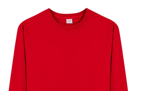 2025 New Red Round-neck hoodie - Image 3